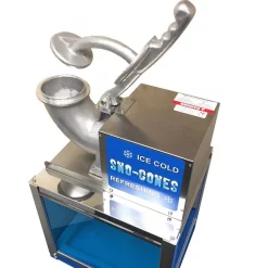 Dessert Makers Paragon Arctic Blast 8000 Oz. Blue Stainless Steel Countertop Snow Cone Machine -BergHOFF Shop blue and stainless steel paragon snow cone machines 6133310 44 1000