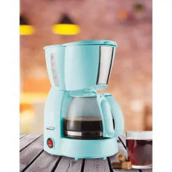 Coffee Makers Brentwood 4-Cup Blue Coffee Maker 15 Coffee Makers Brentwood 4-Cup Blue Coffee Maker -BergHOFF Shop blue brentwood drip coffee makers ts 213bl 31 1000