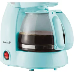 Coffee Makers Brentwood 4-Cup Blue Coffee Maker 12 Coffee Makers Brentwood 4-Cup Blue Coffee Maker -BergHOFF Shop blue brentwood drip coffee makers ts 213bl 44 1000
