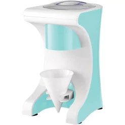 Dessert Makers Brentwood 5.6 Fl. Oz. Blue Snow Cone Maker With Shaved Ice Machine