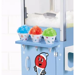 Dessert Makers Nostalgia Vintage 575 Oz. Snow Cone Machine Cart In Blue 9 Dessert Makers Nostalgia Vintage 575 Oz. Snow Cone Machine Cart In Blue -BergHOFF Shop blue nostalgia snow cone machines scc 200 4f 1000