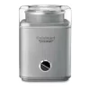 Dessert Makers Cuisinart Pure Indulgence 2 Qt. Brushed Chrome Frozen Yogurt, Sorbet And Ice Cream Maker