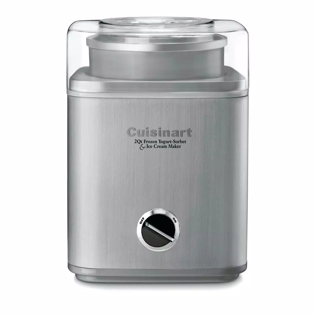 Dessert Makers Cuisinart Pure Indulgence 2 Qt. Brushed Chrome Frozen Yogurt, Sorbet And Ice Cream Maker 1 Dessert Makers Cuisinart Pure Indulgence 2 Qt. Brushed Chrome Frozen Yogurt, Sorbet And Ice Cream Maker