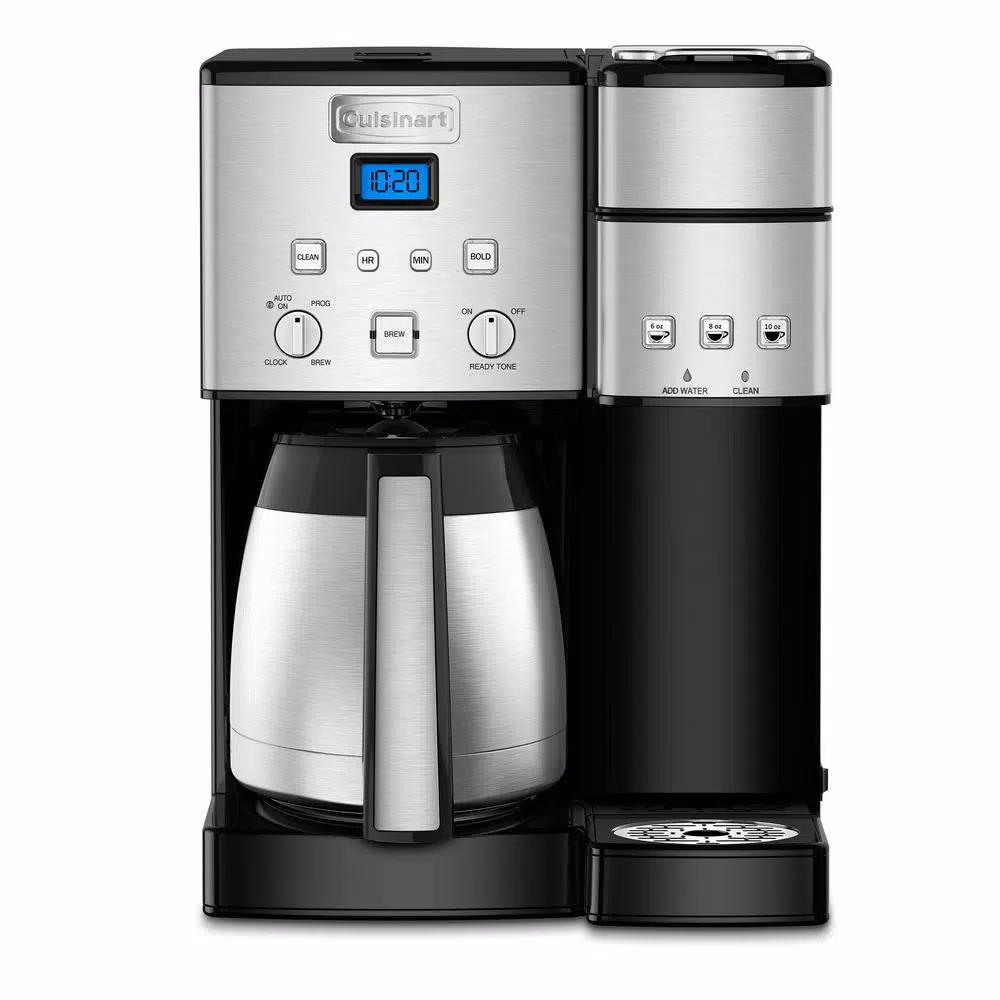 Coffee Makers Cuisinart Coffee Center 10-Cup Thermal Coffeemaker And Single-Serve Brewer 1 Coffee Makers Cuisinart Coffee Center 10-Cup Thermal Coffeemaker And Single-Serve Brewer