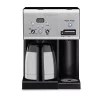 Coffee Makers Cuisinart 10-Cup Black Stainless Steel Coffee Maker With Hot Water System