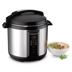 Cookers Cuisinart 8 Qt. Brushed Stainless Pressure Cooker 6 Cookers Cuisinart 8 Qt. Brushed Stainless Pressure Cooker -BergHOFF Shop brushed stainless cuisinart electric pressure cookers cpc 800 4f 1000