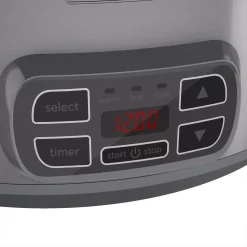 Cookers BLACK+DECKER 7 Qt. Brushed Stainless Steel Programmable Slow Cooker 7 Cookers BLACK+DECKER 7 Qt. Brushed Stainless Steel Programmable Slow Cooker -BergHOFF Shop brushed stainless steel black decker slow cookers scd1007 1f 1000