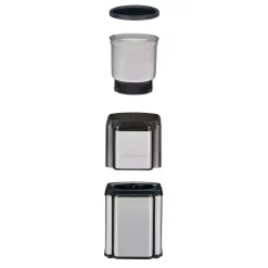 Coffee Makers Cuisinart Grind Central 3 Oz. Brushed Stainless Steel Blade Coffee Grinder -BergHOFF Shop brushed stainless steel cuisinart coffee grinders dcg 12bc 4f 1000