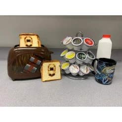 Toasters Uncanny Brands Star Wars Empire Collection 2-Slice Chewbacca Toaster -BergHOFF Shop chewbacca uncanny brands pop up toasters tste em srw chw 31 1000