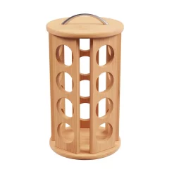 Coffee Makers Classic Cuisine 30-Count Bamboo Coffee Pod Carousel
