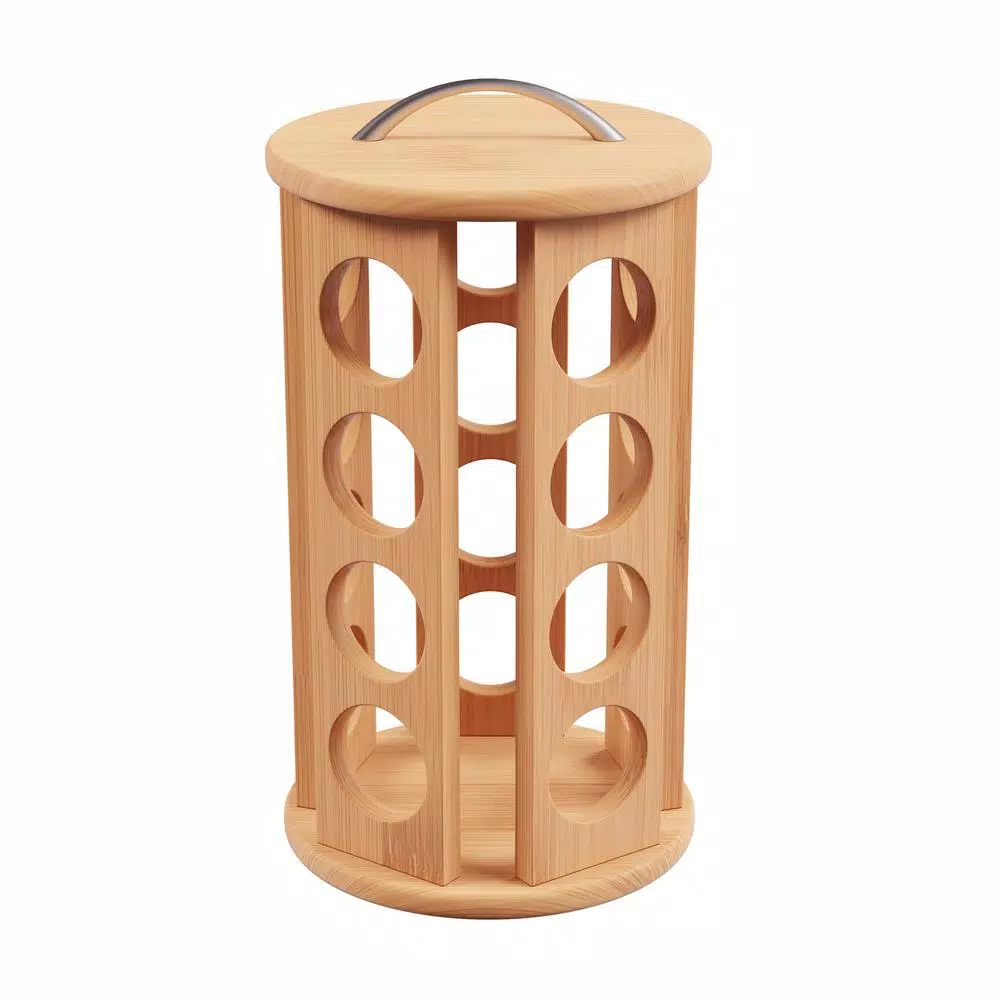 Coffee Makers Classic Cuisine 30-Count Bamboo Coffee Pod Carousel 1 Coffee Makers Classic Cuisine 30-Count Bamboo Coffee Pod Carousel