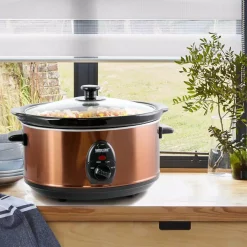 Cookers Better Chef 3.6 Qt. Copper Oval Slow Cooker 6 Cookers Better Chef 3.6 Qt. Copper Oval Slow Cooker -BergHOFF Shop copper better chef slow cookers 985111576m 4f 1000