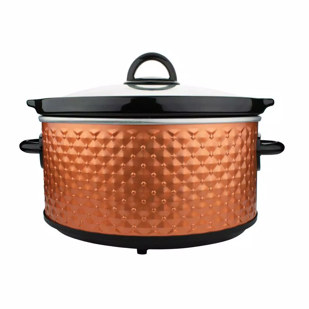 Cookers Brentwood Appliances Diamond 3.5 Qt. Brown Slow Cooker With Tempered Glass Lid 2 Cookers Brentwood Appliances Diamond 3.5 Qt. Brown Slow Cooker With Tempered Glass Lid - Image 2