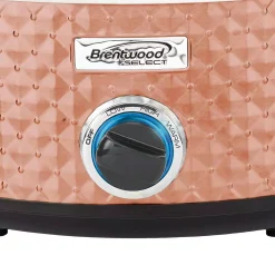 Cookers Brentwood Appliances Diamond 7 Qt. Copper Slow Cooker With Tempered Glass Lid -BergHOFF Shop copper brentwood appliances slow cookers sc 157c 44 1000