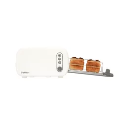 Toasters BergHOFF Seren 2-Slice Cream Long Slot Toaster -BergHOFF Shop cream berghoff pop up toasters 2212320 1f 1000