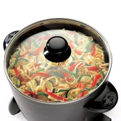 Cookers Presto Options 6 Qt. Dark Gray Electric Multi-Cooker 7 Cookers Presto Options 6 Qt. Dark Gray Electric Multi-Cooker -BergHOFF Shop dark gray presto multi cookers 06003 4f 1000