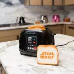 Toasters Uncanny Brands Star Wars Empire Collection 2-Slice Darth Vader Toaster -BergHOFF Shop darth vader uncanny brands pop up toasters tste em srw vad 44 1000