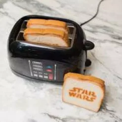 Toasters Uncanny Brands Star Wars Empire Collection 2-Slice Darth Vader Toaster -BergHOFF Shop darth vader uncanny brands pop up toasters tste em srw vad 4f 1000