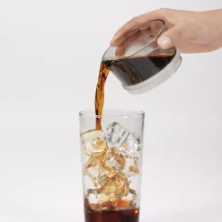 Coffee Makers OXO Good Grips 4-Cup Gray Cold Brew Drip Coffee Maker With Filter -BergHOFF Shop gray oxo drip coffee makers 1272880 76 1000