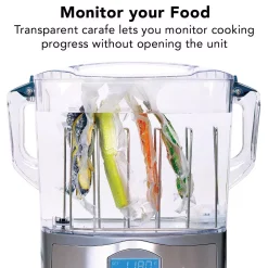 Cookers Tribest Sousvant 12 Qt. Sous Vide Stainless Steel Circulator Slow Cooker -BergHOFF Shop gray stainless steel tribest slow cookers sv 101 b 44 1000