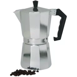 Coffee Makers Home Basics 6-Cup Aluminum Stovetop Espresso Machine