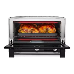 Toasters KitchenAid Matte Black Digital Countertop Oven -BergHOFF Shop matte black kitchenaid toaster ovens kco211bm 4f 1000