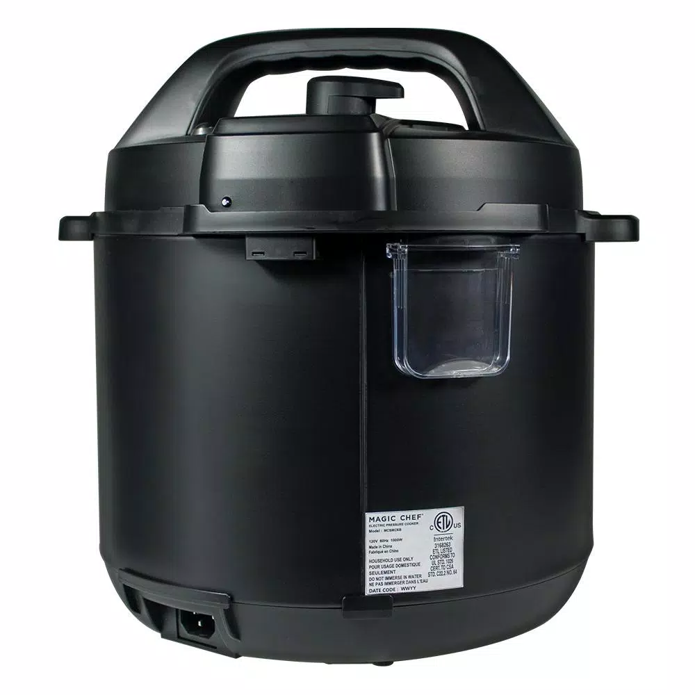 Cookers Magic Chef 9-in-1 6 Qt. Matte Black Electric Multi-Cooker With Recipe Book 7 Cookers Magic Chef 9-in-1 6 Qt. Matte Black Electric Multi-Cooker With Recipe Book - Image 7