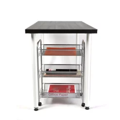 Coffee Makers Mind Reader Roll 3-Shelf Rolling Silver Metal Mesh Coffee Cart 10 Coffee Makers Mind Reader Roll 3-Shelf Rolling Silver Metal Mesh Coffee Cart -BergHOFF Shop mind reader coffee accessories 3tbathcart sil 44 1000