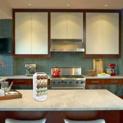 Coffee Makers Mind Reader 30-Capacity White K-Cup Storage And Coffee Pod Carousel -BergHOFF Shop mind reader coffee accessories crs02 wht fa 1000