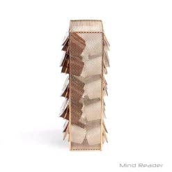 Coffee Makers Mind Reader 30-Capacity Rose Gold Mesh K-Cup Storage Rack And Coffee Pod Carousel -BergHOFF Shop mind reader coffee accessories crsmesh gld 4f 1000