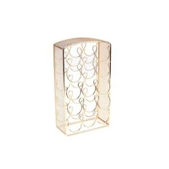 Coffee Makers Mind Reader 30-Capacity Rose Gold Mesh K-Cup Storage Rack And Coffee Pod Carousel