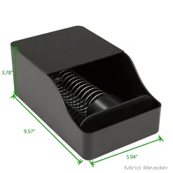 Coffee Makers Mind Reader Black Coffee Sleeve Storage Dispenser -BergHOFF Shop mind reader coffee accessories sled blk 76 1000