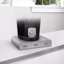 Coffee Makers Mind Reader Anchor 36-Capacity Silver K-Cup Storage Drawer -BergHOFF Shop mind reader coffee accessories tray6 gry 4f 1000