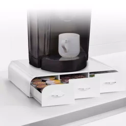 Coffee Makers Mind Reader Anchor 36-Capacity White K-Cup Storage Drawer -BergHOFF Shop mind reader coffee accessories try01 wht 4f 1000