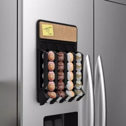 Coffee Makers Mind Reader Mounty 20-Capacity Wall Mounted Black K-Cup Dispenser -BergHOFF Shop mind reader coffee accessories wmnt blk c3 1000