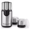 Coffee Makers KitchenAid One-Touch 4 Oz. Onyx Black Blade Coffee Grinder With Shaker Lid And Storage Lid