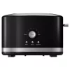 Toasters KitchenAid 2-Slice Onyx Black Wide Slot Toaster With Crumb Tray