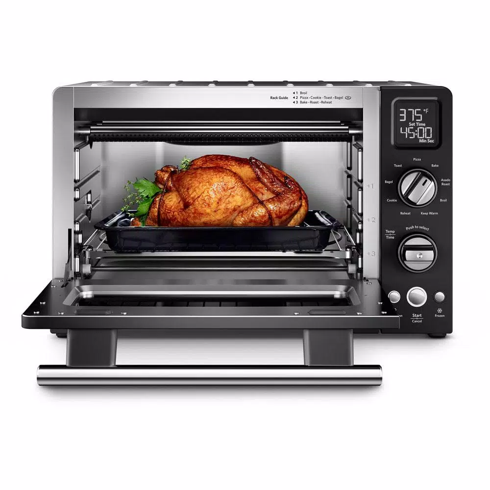 Toasters KitchenAid 2000 W 4-Slice Onyx Black Convection Toaster Oven With Non-Stick Pan, Broiling Rack And Cooling Rack 3 Toasters KitchenAid 2000 W 4-Slice Onyx Black Convection Toaster Oven With Non-Stick Pan, Broiling Rack And Cooling Rack - Image 3
