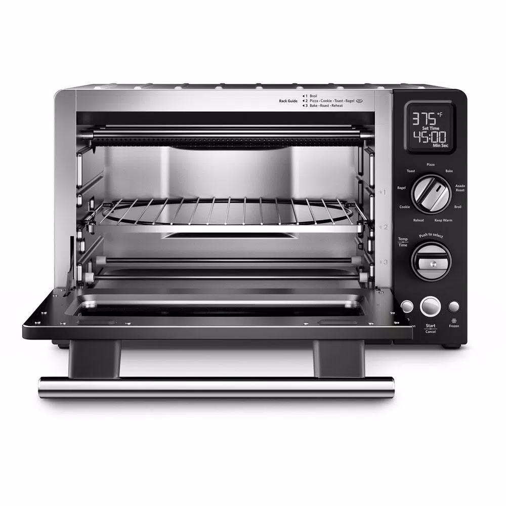 Toasters KitchenAid 2000 W 4-Slice Onyx Black Convection Toaster Oven With Non-Stick Pan, Broiling Rack And Cooling Rack 2 Toasters KitchenAid 2000 W 4-Slice Onyx Black Convection Toaster Oven With Non-Stick Pan, Broiling Rack And Cooling Rack - Image 2