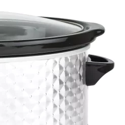 Cookers Brentwood Appliances Diamond 7 Qt. Pearl Slow Cooker With Tempered Glass Lid -BergHOFF Shop pearl brentwood appliances slow cookers sc 157w 1f 1000