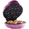 Dessert Makers Brentwood Appliances 750 W Pink Electric Food Maker (Mini Donut Maker) Nonstick