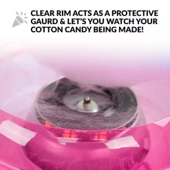 Dessert Makers Nostalgia Vintage Pink Cotton Candy Maker With 2 Cotton Candy Cones 12 Dessert Makers Nostalgia Vintage Pink Cotton Candy Maker With 2 Cotton Candy Cones -BergHOFF Shop pink nostalgia cotton candy machines pcm325wp 44 1000