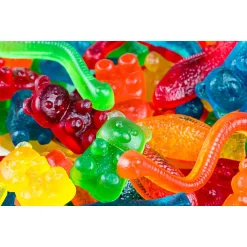 Dessert Makers Nostalgia Multi-Colored Gummy Candy Maker -BergHOFF Shop purple nostalgia specialty dessert makers gcm600 76 1000