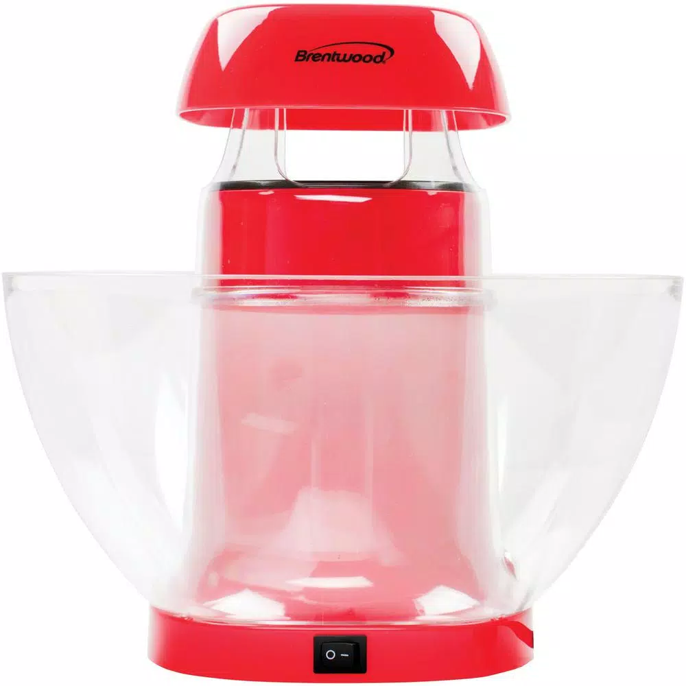Popcorn Machines Brentwood Appliances 1200-Watt 196 Oz. Red Hot-Air Popcorn Machine 1 Popcorn Machines Brentwood Appliances 1200-Watt 196 Oz. Red Hot-Air Popcorn Machine