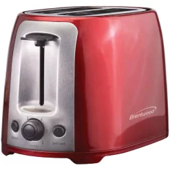 Coffee Makers Brentwood Appliances 1-Cup Red Coffee Maker With Mug And 2-Slice Red Extra-Wide Slot Toaster -BergHOFF Shop red brentwood appliances single serve coffee makers 843631123324 44 1000