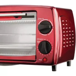 Toasters Brentwood 4-Slice Red Toaster Oven -BergHOFF Shop red brentwood toaster ovens ts 345r c3 1000