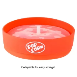 Popcorn Machines Chef Buddy 80 Oz. Red Silicone Microwave Popcorn Popper Bowl -BergHOFF Shop red chef buddy popcorn machines w030090 1f 1000