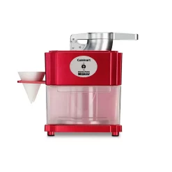 Dessert Makers Cuisinart 20 Oz. Red Countertop Snow Cone Machine -BergHOFF Shop red cuisinart snow cone machines scm 10 4f 1000