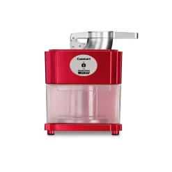Dessert Makers Cuisinart 20 Oz. Red Countertop Snow Cone Machine