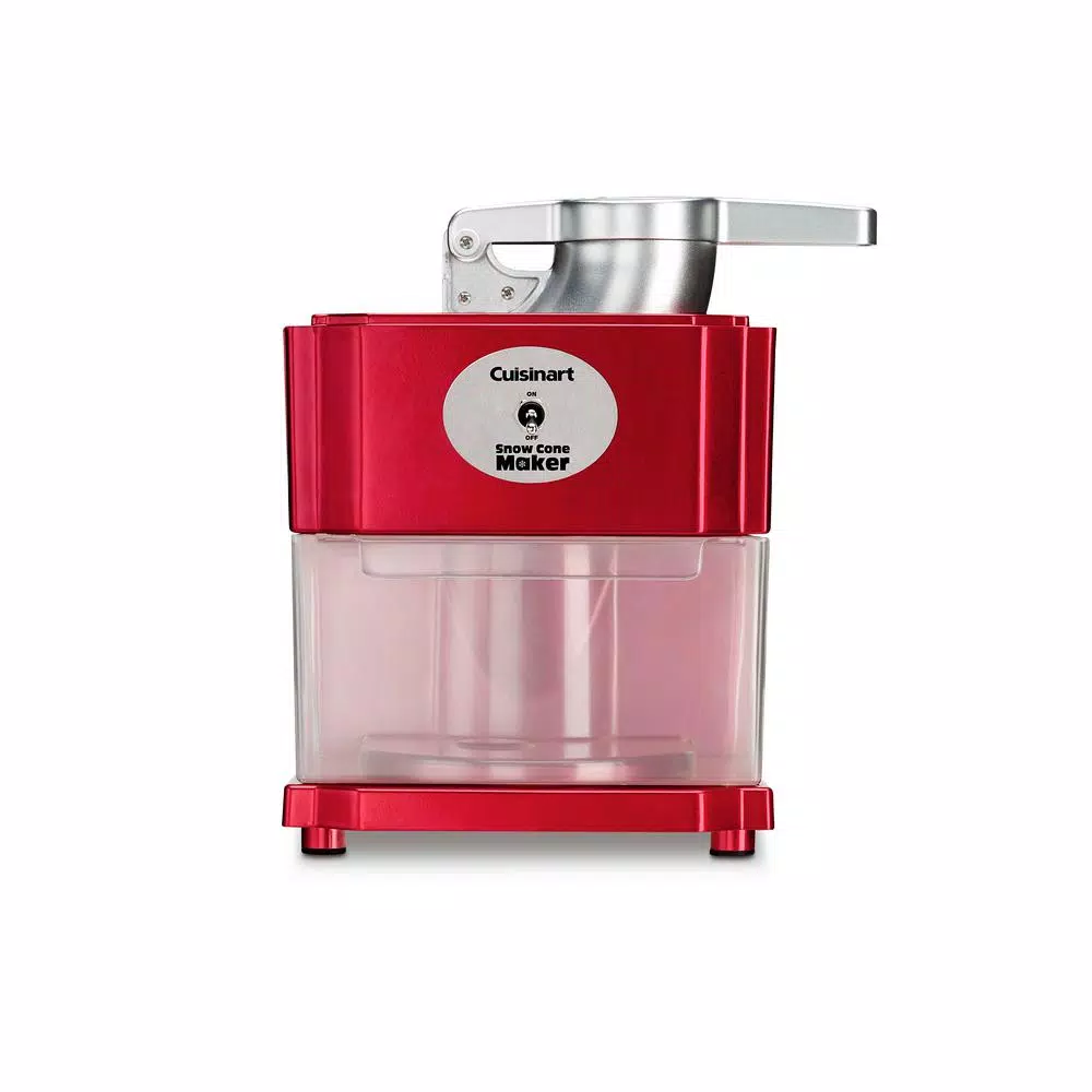 Dessert Makers Cuisinart 20 Oz. Red Countertop Snow Cone Machine 1 Dessert Makers Cuisinart 20 Oz. Red Countertop Snow Cone Machine